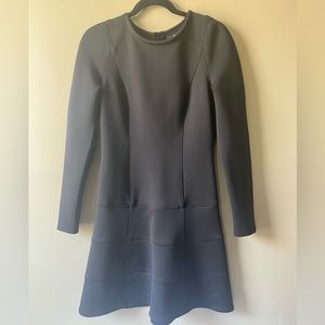 Max studio.Com Black Full Sleeve Dress - Size 10